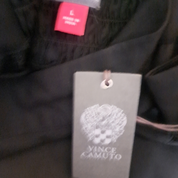 VINCE CAMUTO Dress NWT Size Large Black - Picture 4 of 4